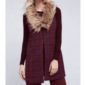 Anthropologie Sanctuary Yannah Plaid Vest